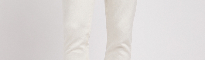 Spodnie białe męskie