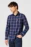 Koszula Męska Wrangler 1 Pkt Shirt Red Indigo 112357221