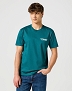 Koszulka Męska Wrangler Graphic Tee Deep Teal 112355050