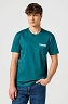 Koszulka Męska Wrangler Graphic Tee Deep Teal 112355050