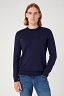 Sweter Męski Wrangler Crewneck Knit Navy W8A02PX35