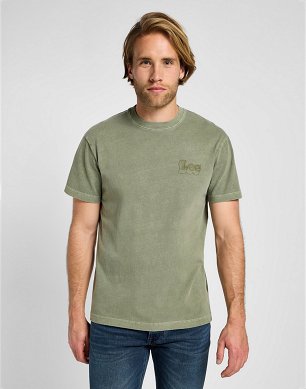 Koszulka Męska Lee Subtle Relaxed Tee Mercantile Green 112355713