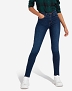 Spodnie Damskie Wrangler High Rise Skinny Night Blue W27HVH78Y