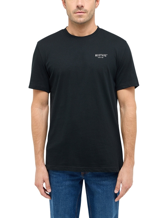 T-shirt Męski Mustang Style Austin Black 1016273-4142