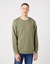 Bluza Męska Wrangler Sign Off Crew Deep Lichen Green W661HAX1X