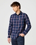 Koszula Męska Wrangler 1 Pkt Shirt Red Indigo 112357221