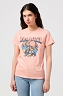 Koszulka Damska Wrangler Regular Tee Blush 112350279