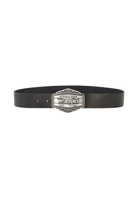 Pasek Męski Wrangler Big Buckle Belt Black 112358068