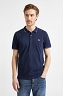 T-shirt Męski Lee Pique Polo Navy L61ARL35