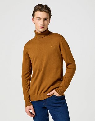 Sweter Męski Wrangler Turtleneck Monks Robe 112357293