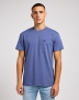 Koszulka Męska Lee Relaxed Pocket Tee Surf Blue 112349089