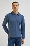 T-shirt Męski Lee Ls Pique Polo Deep Waters L61VRLA62