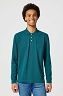 Koszulka Męska Wrangler Ls Polo Deep Teal 112355058