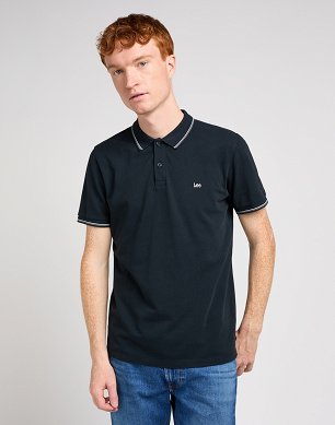 Polo Męskie Lee Pique Polo Unionall Blk 112349968