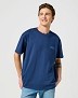 Koszulka Męska Wrangler Graphic Tee Navy 112357353