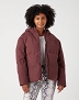 Kurtka Damska Wrangler Embossed Puffer Dahlia W4I8XFH45