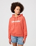 Bluza Damska Wrangler Regular Hoodie Burnt Sienna W112350336