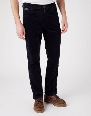 Spodnie Męskie Wrangler Texas Slim Dark Navy W12SECXAE