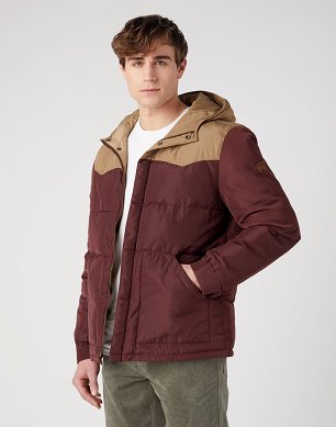 Kurtka Męska Wrangler Puffer Jacket Dahlia W40AWUH45