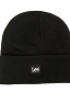 Czapka Męska Lee Beanie Black LP594001