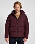 Kurtka Męska Lee Puffer Jacket Velvet Beet 112355679