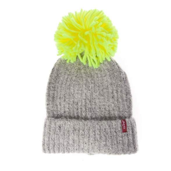 Czapka Levi`s® Neon Pink Pom Pom Beanie 38141-0083