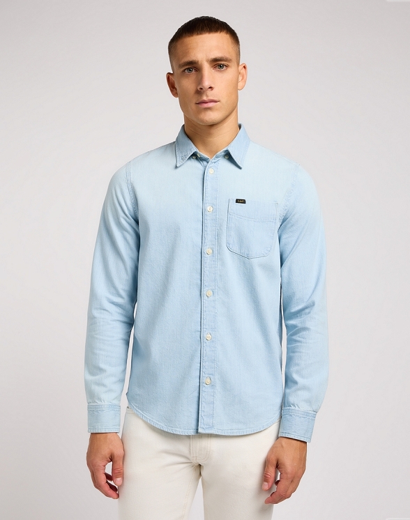 Koszula Męska Lee Lee Button Down Blue Sky 112349960