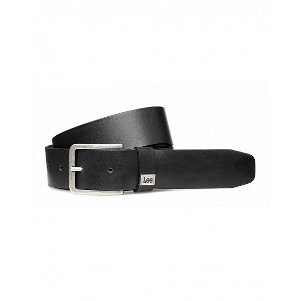 Pasek Lee Small Logo Belt  Black LA035301