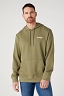 Bluza Męska Wrangler Logo Hoodie Deep Lichen Green W673HAX1X