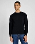 Sweter Męski Lee Clean Raglan Sweater Black 112355670