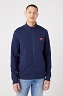 Bluza Męska Wrangler Funnel Neck Zip Navy W663HA114