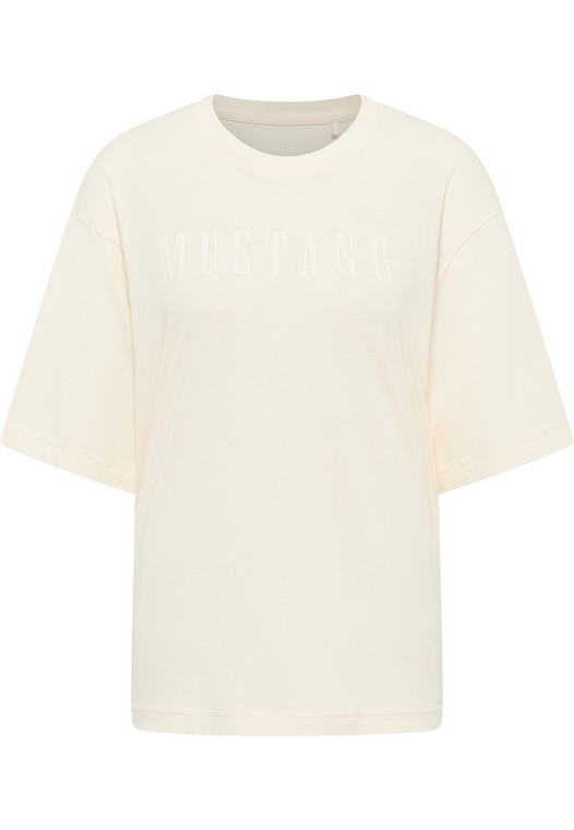 T-shirt Damski Mustang Style Welby Whisper White 1016137-2013