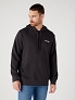 Bluza Męska Wrangler Logo Hoodie Faded Black W673HAXV6