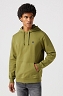 Bluza Męska Wrangler Sign Off Hoodie Dusty Olive W112350546