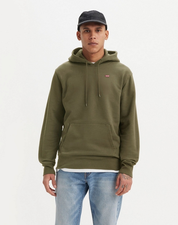 Bluza Męska Levi`s® Original Housemark Hoodie Moss Olive 34581-0042