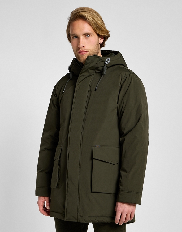 Kurtka Męska Lee Tactical Parka Olive Night 112355664