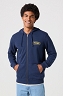 Bluza Męska Wrangler Zip Thru Hoodie Navy 112352131