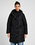 Kurtka Damska Lee Long Puffer Jacket Unionall Black 112355161