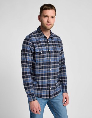 Koszula Męska Lee Regular Shirt Navy 112355697