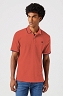 Polo Męskie Wrangler Polo Shirt Burnt Sienna 112352857