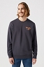 Bluza Męska Wrangler Graphic Crew Sweat Faded Black 112351254