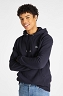 Bluza Męska Lee PLAIN Hoodie MIDNight Navy L80YTJMA