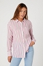 Koszula Damska Wrangler 1 Pkt Shirt Fuchsia Rose W5Z56DP59