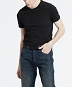 T-shirt LEVI`S® Slim 2 Pack Crewneck Black 79541-0001