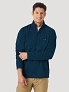 Bluza Męska Wrangler New 1/2 Zip Sweatshi Gibraltar Sea WA6BHBB35