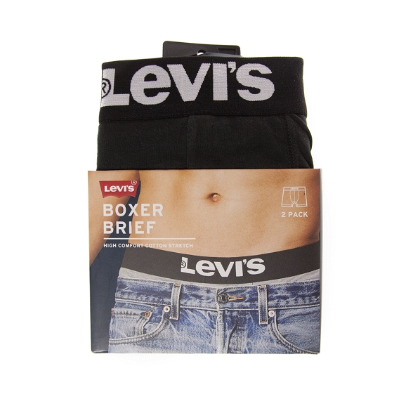 Bokserki Levi`s® 2 Pack Boxer Brief 37149-0189