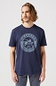 Koszulka Męska Wrangler Americana Tee Navy W112352841