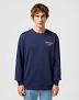 Bluza Męska Wrangler Graphic Crew Sweat Navy 112351253