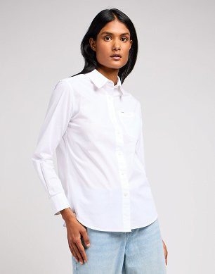 Koszula Damska Lee All Purpose Shirt Bright White 112350259