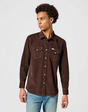 Koszula Męska Wrangler Western Shirt Mole 112357246